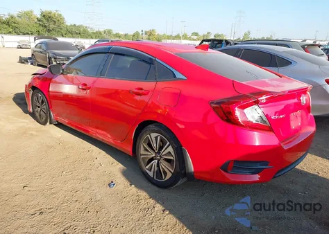 2016 Honda Civic Ex-T from USA, damaged, VIN 2HGFC1F3XGH649322
